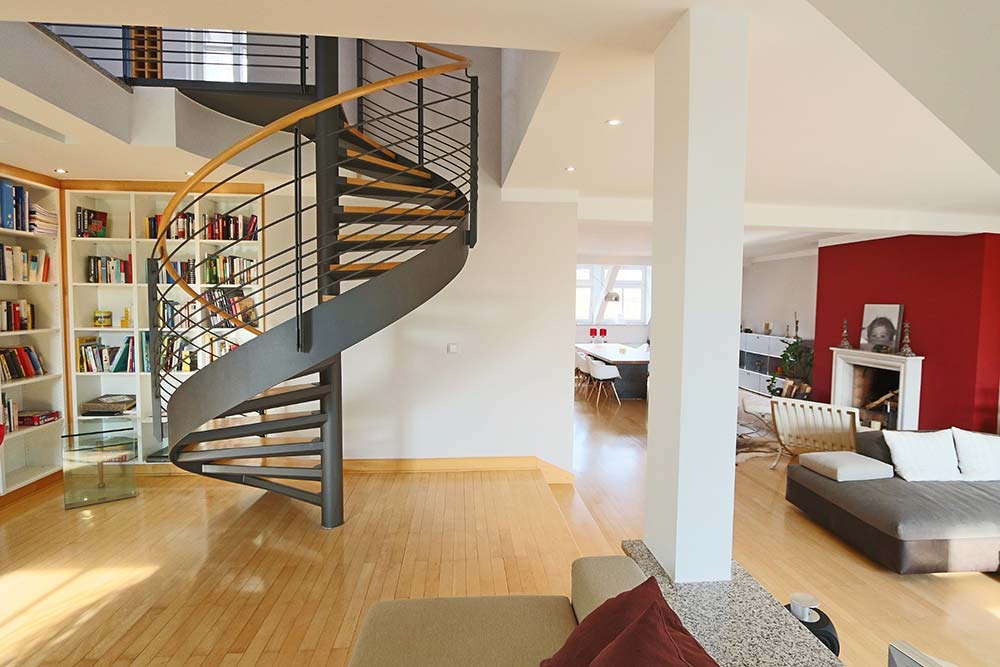 Exklusive Altbau Penthouse Maisonette in München Ludwigsvorstadt