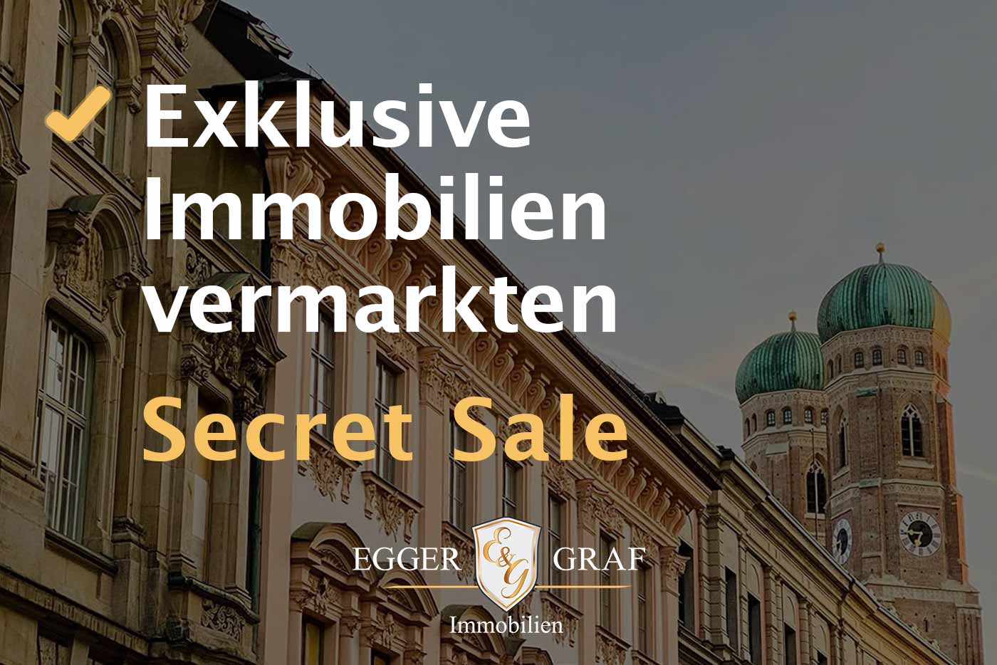 Exklusive Immobilien vermarkten Secret Sale Grundstück Bewertung GRATIS