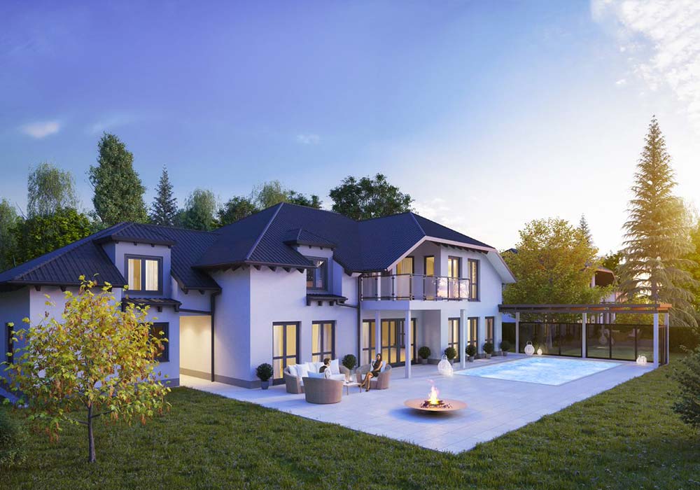 Luxus Neubau Villa in München Baldham