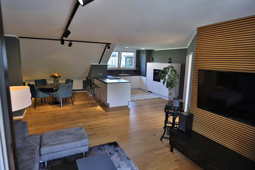 Stilvolle Dachterassen Wohnung in München Maxvorstadt