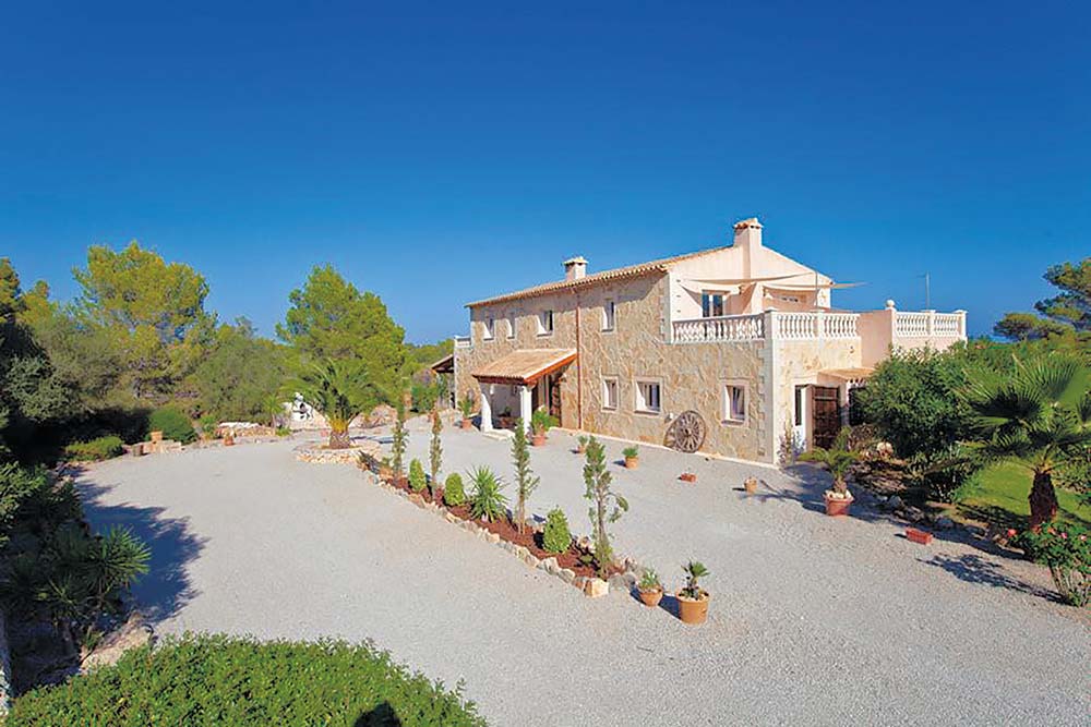 Traditionelle Finca auf der Insel Mallorca