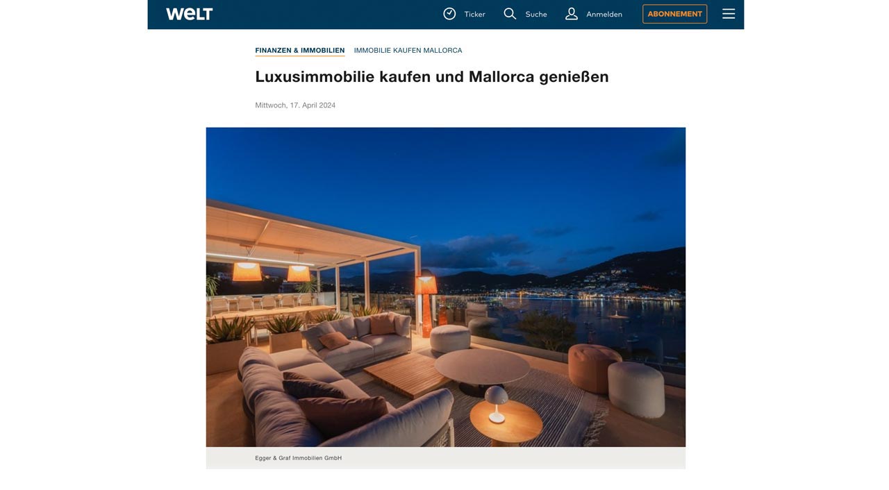 Immobilie Mallorca kaufen - Luxusimmobilie Mallorca